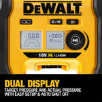 DeWalt 18V XR Li-ion Cordless Triple Source Tyre Inflator - Skin Only DCC018N-XJ