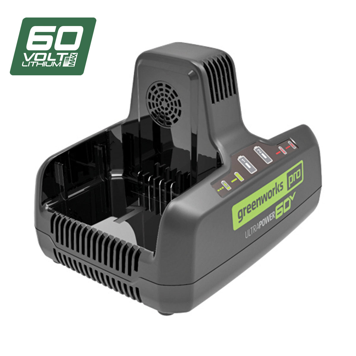 Greenworks 60V Dual Port Battery Charger 2941207AU