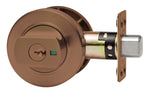 Lockwood Paradigm Deadbolt Round Rose Satin Bronze PVD Universal Pack 005/B1BZPVDDP