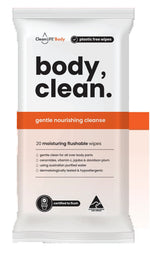 Clife Body Clean Wipe 20PK CLS00099