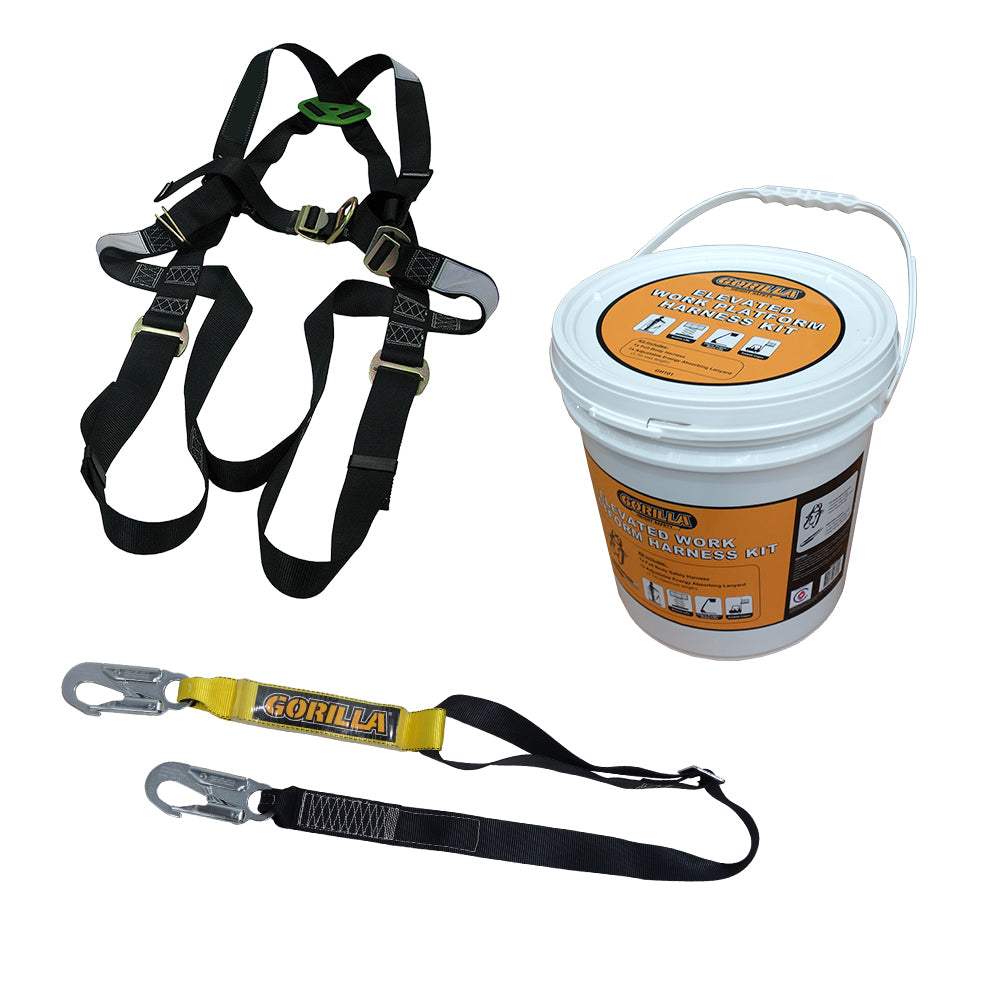 Gorilla GH101 elevated work platform harness kit