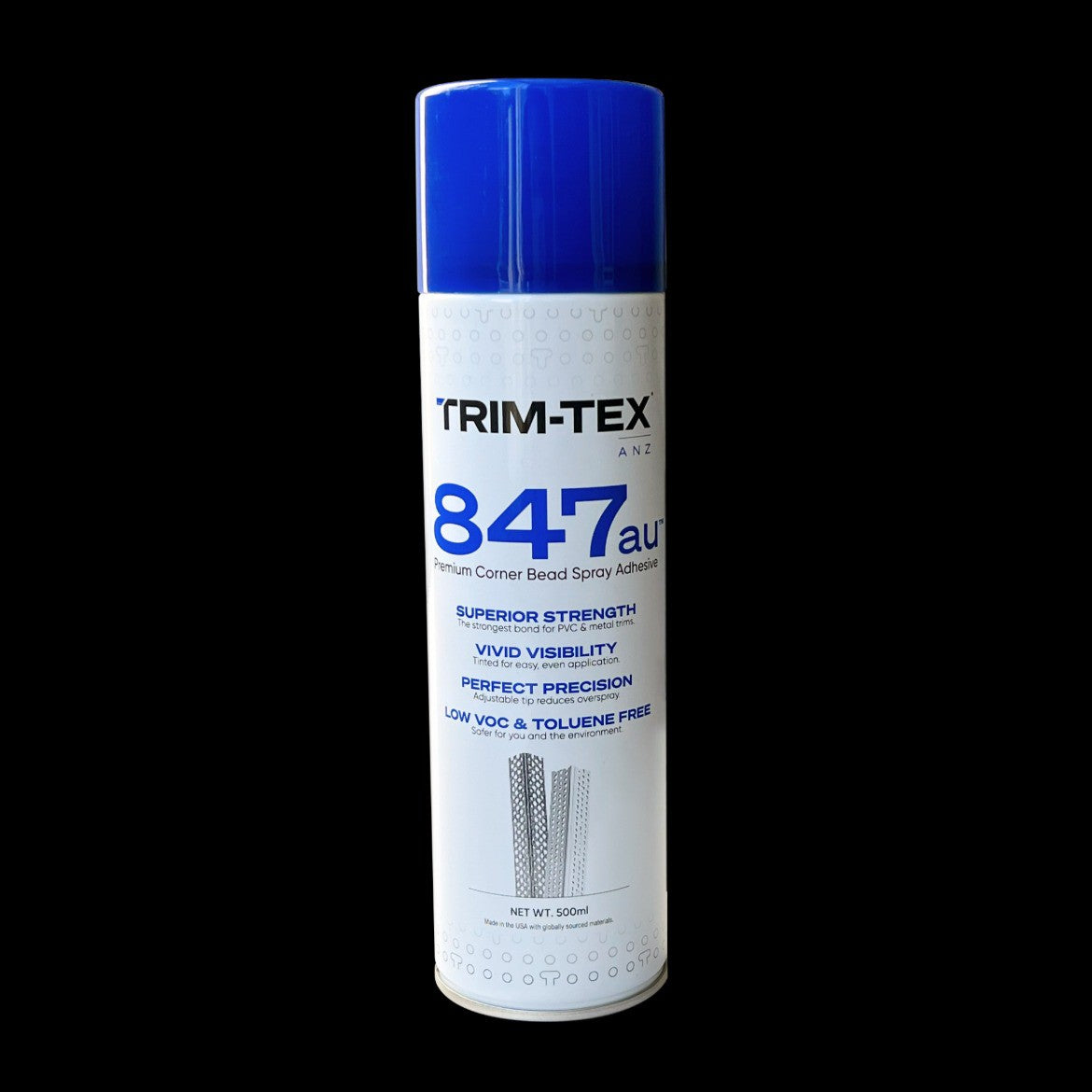 Wallboard Adhesive Spray Trim-Tex847au