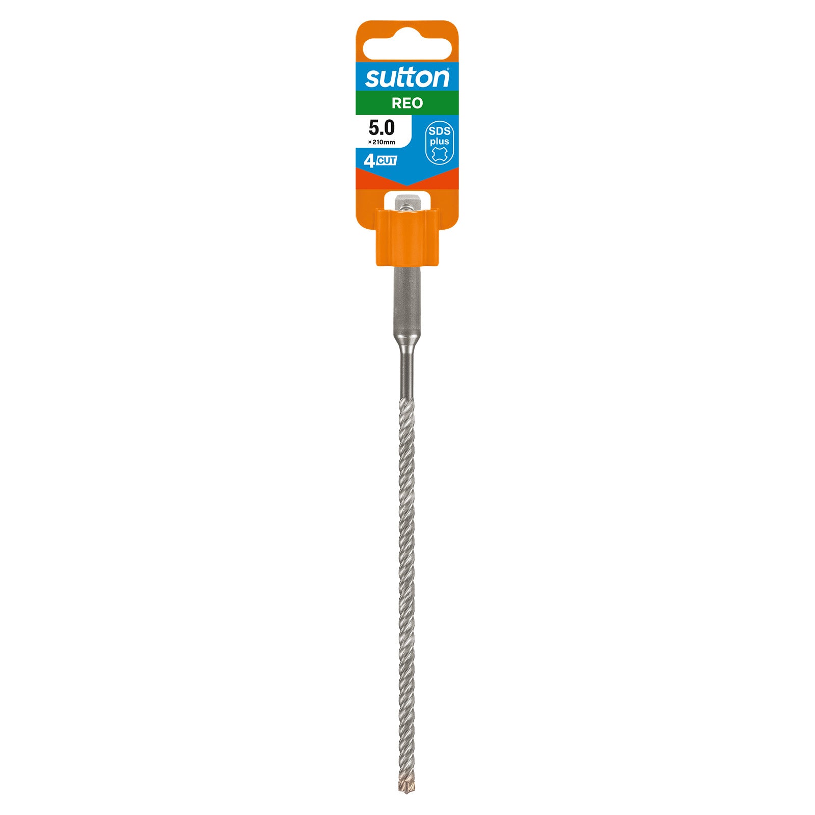 Sutton Tools Drill Masonry Sds+ 4Cut 5.0Mm X 210Mm D6330500