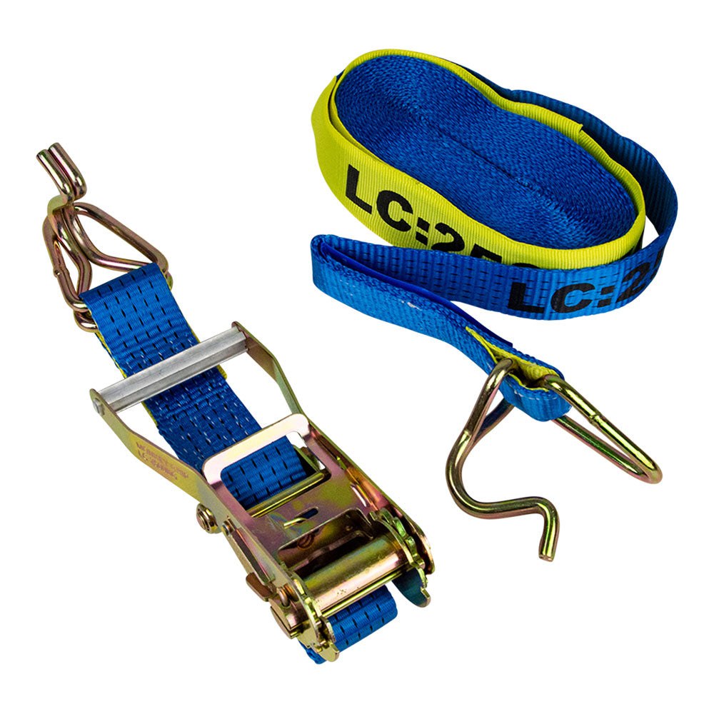 Monkey Grip 50mm Transport Tie Down 2500kg LC 12m Trade Pack Hook & Keeper TTD5012-B