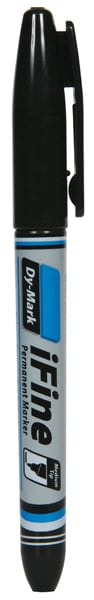 Dy-Mark iFine Ink Marker Black 12151001