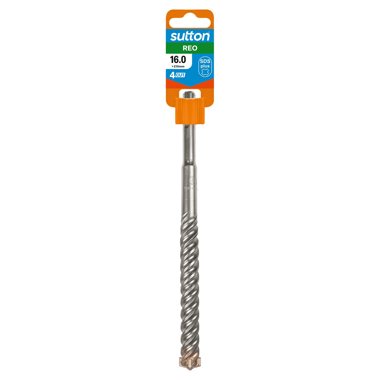 Sutton Tools Drill Masonry Sds+ 4Cut 16Mm X 210Mm D6331600