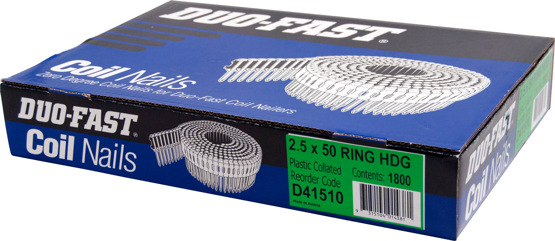 Paslode Duo Coil 2.5 X 50 Ring Hdg