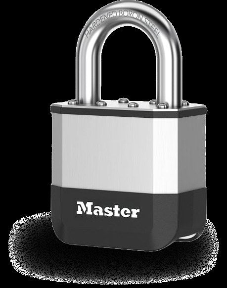 Master Lock Padlock Msr Brass 40MM PK4 140QAU