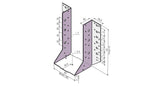 Tuff Range DFS I Beam Face Support 90mm X 200mm Deck And Floor Support IBFS90200