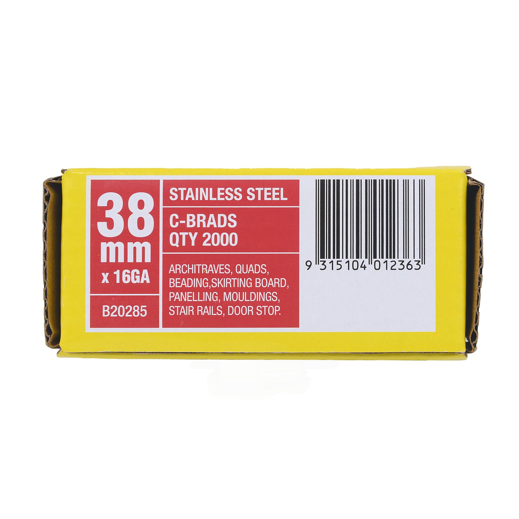 Paslode C38 Stainless Steel Pkt 2000