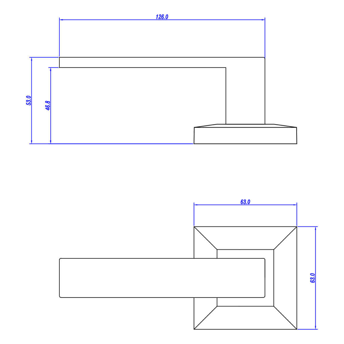 Lemaar Black Calida Dummy Lever