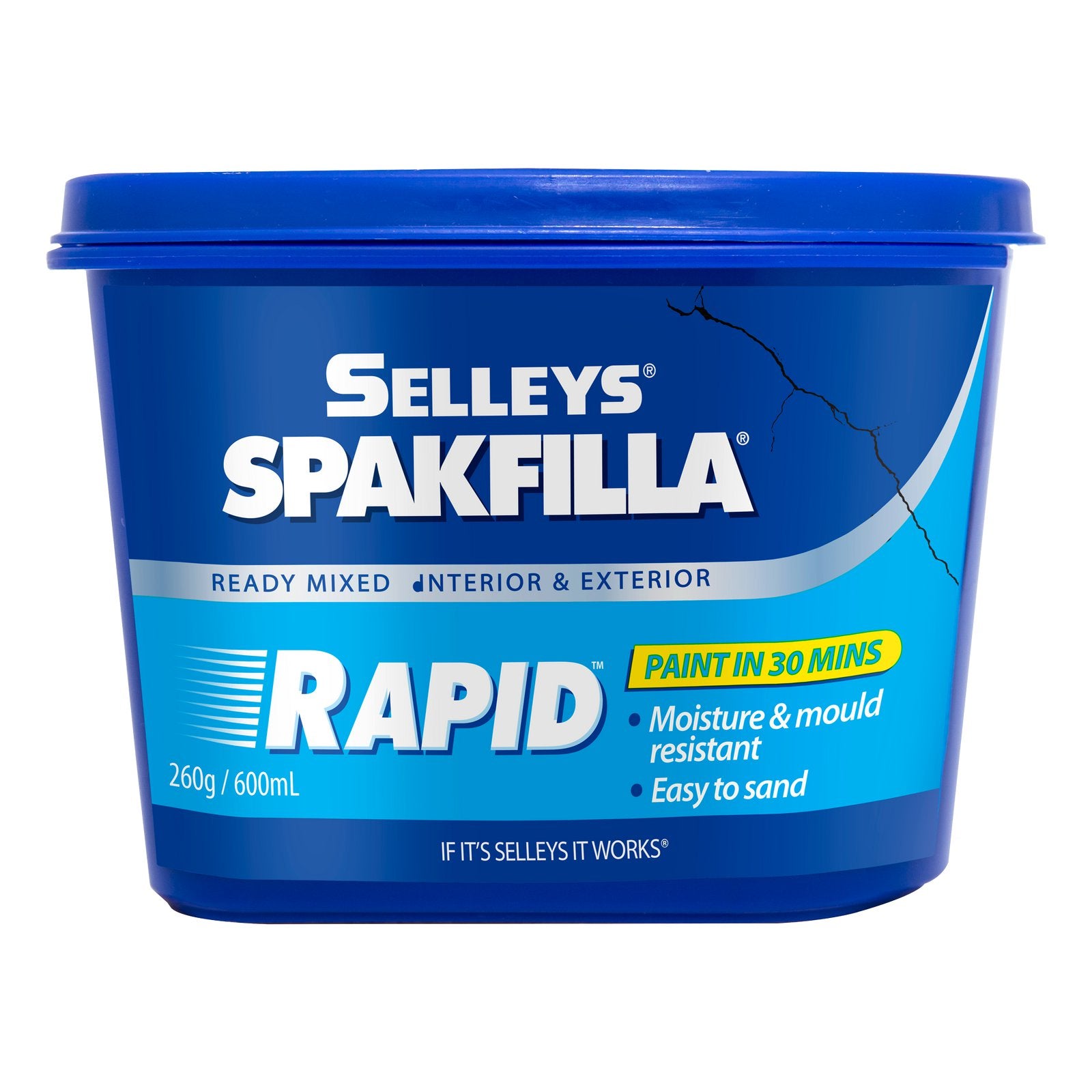 Selleys Spakfilla Rapid 260g (600ml) 930069711002201