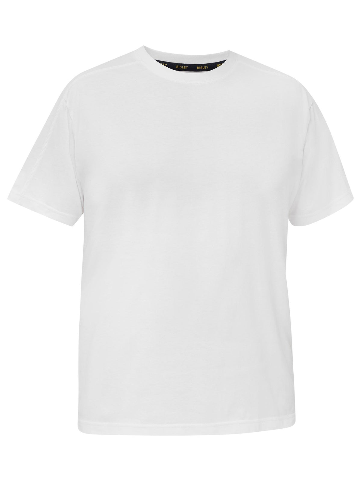 Bisley Workwear BKT078 Men's White S Bisley Cotton Essential Tee BKT078_BWHTS