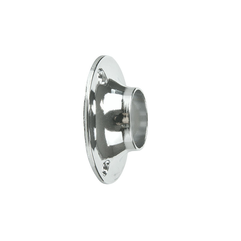 Romak Round Tube Cp 25Mm Flange Round Base 87469