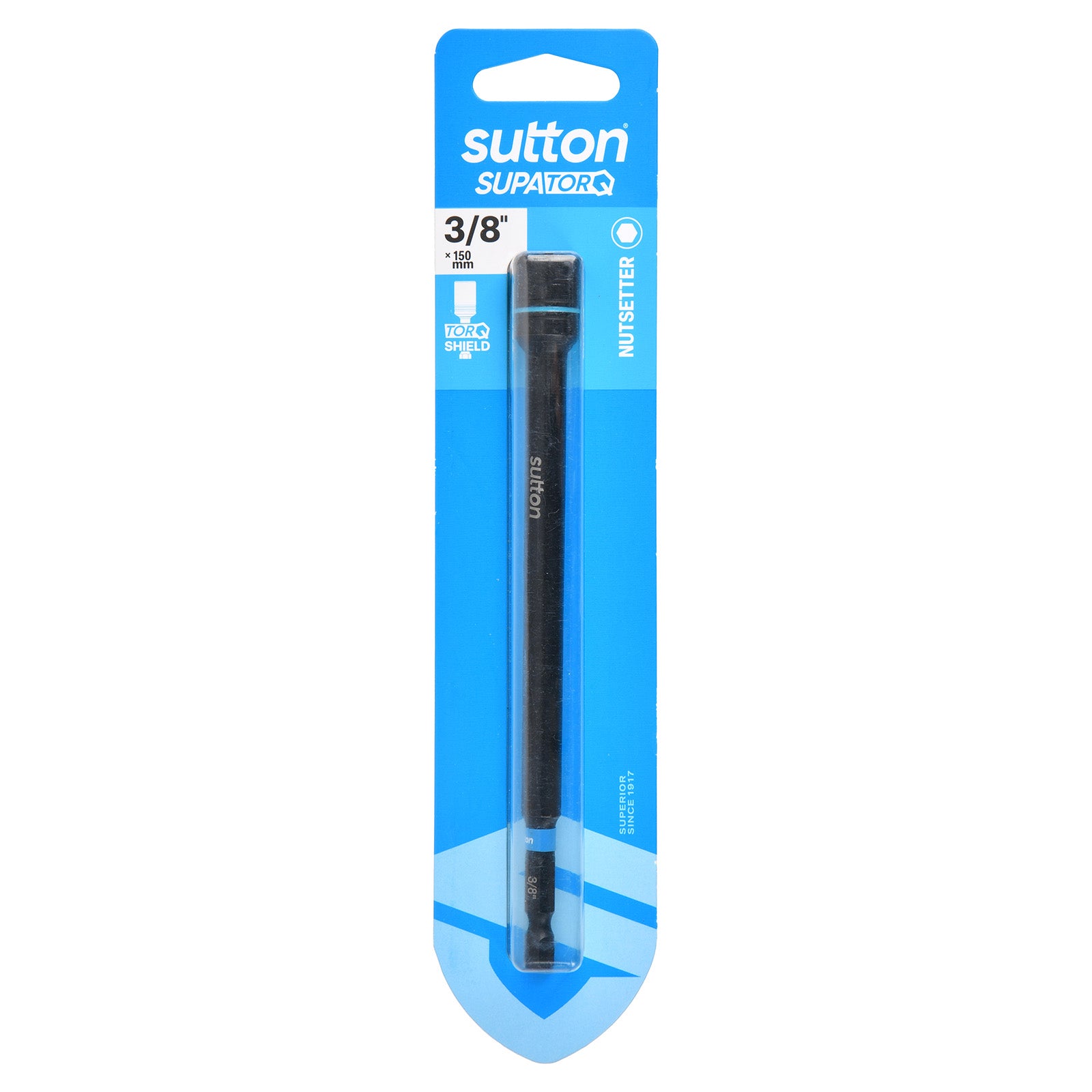Sutton Tools Nutsetter Bit Supatorq Magnetic 3/8In 150Mm 1Pk S230H01GC