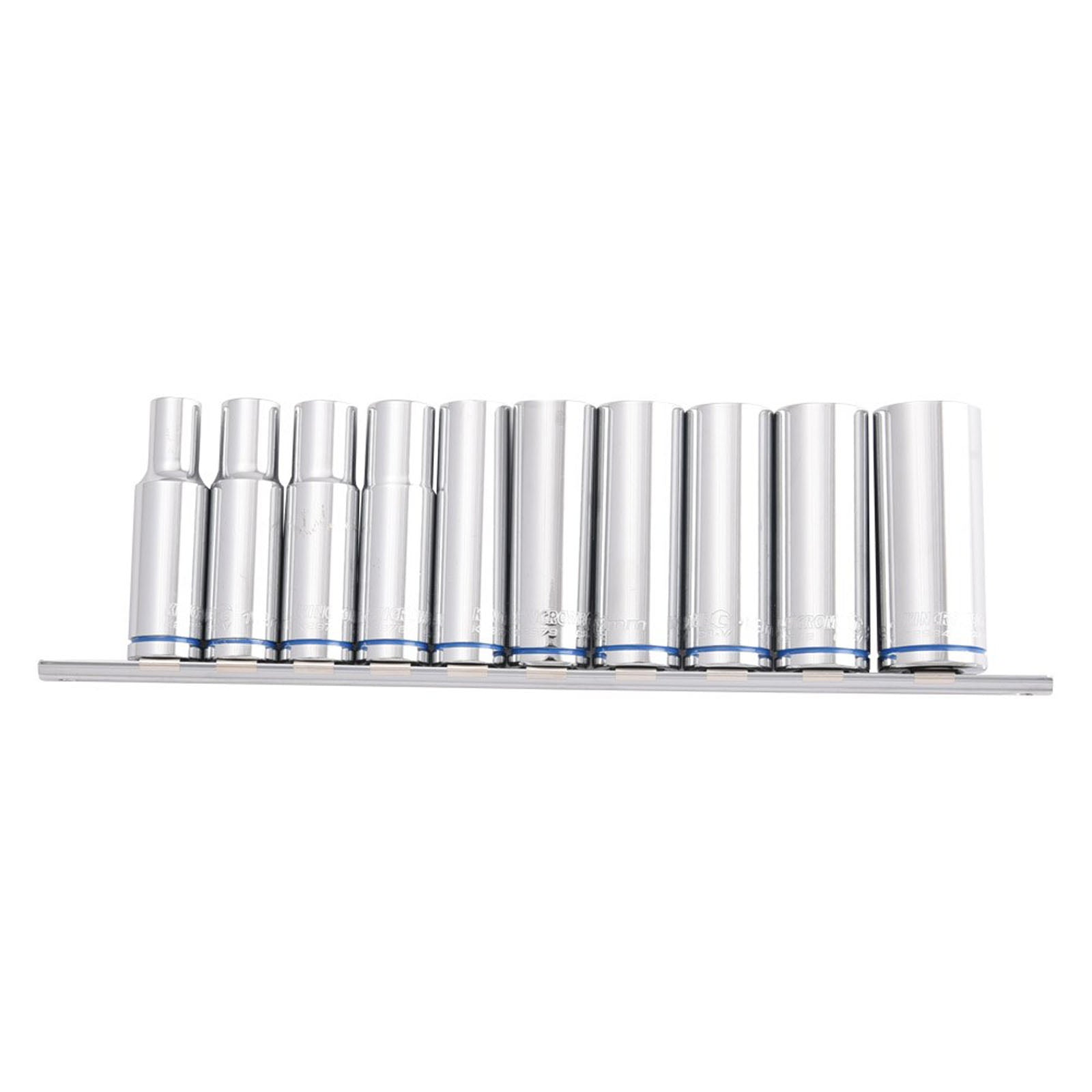 Kincrome Sckt Rail Deep 1/2D 10P-M (Mp) K2181