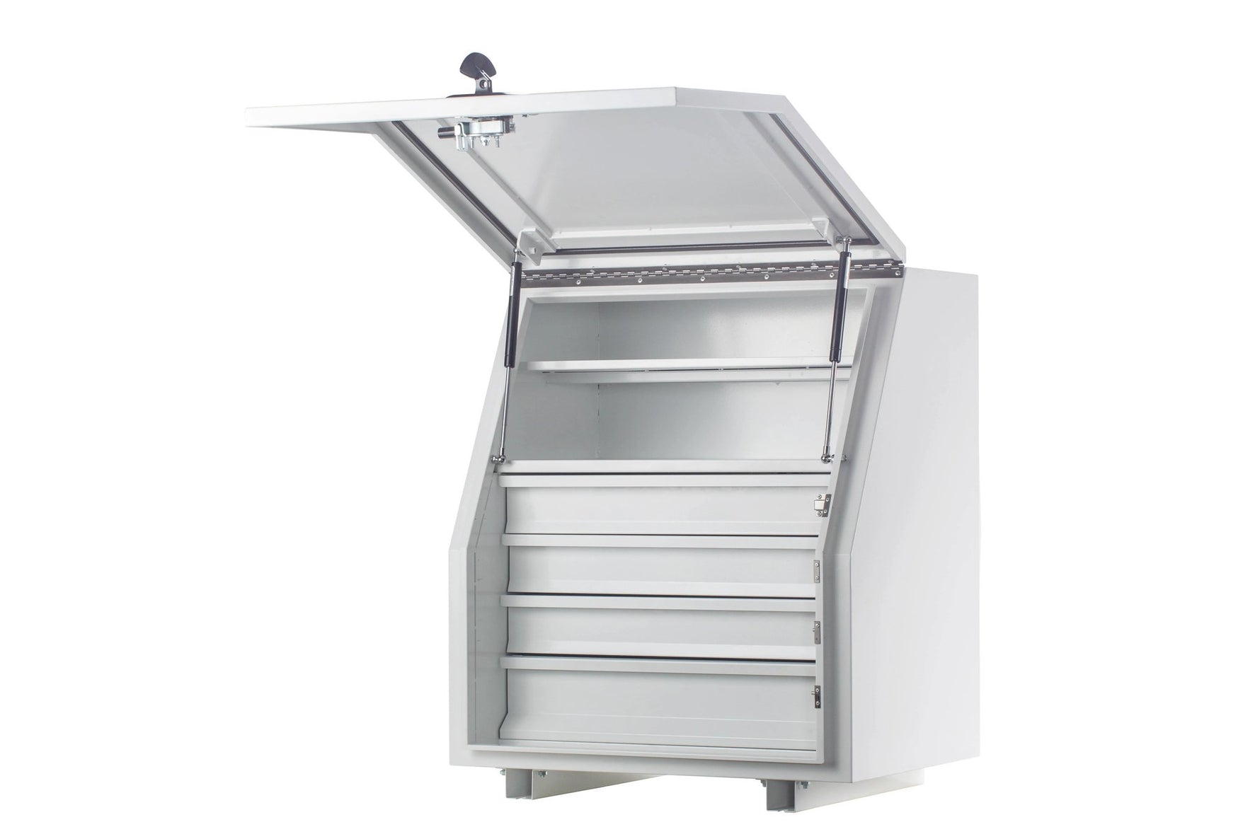 KA Boxes 4 Drawer 2 Shelves - Charcoal Grey