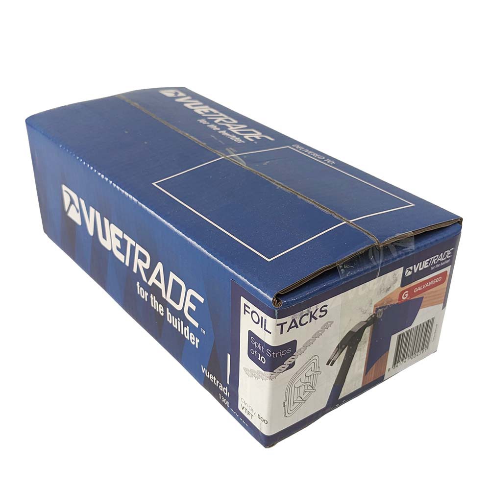 Vuetrade Foil Tacks - Box Of 500 VTFT