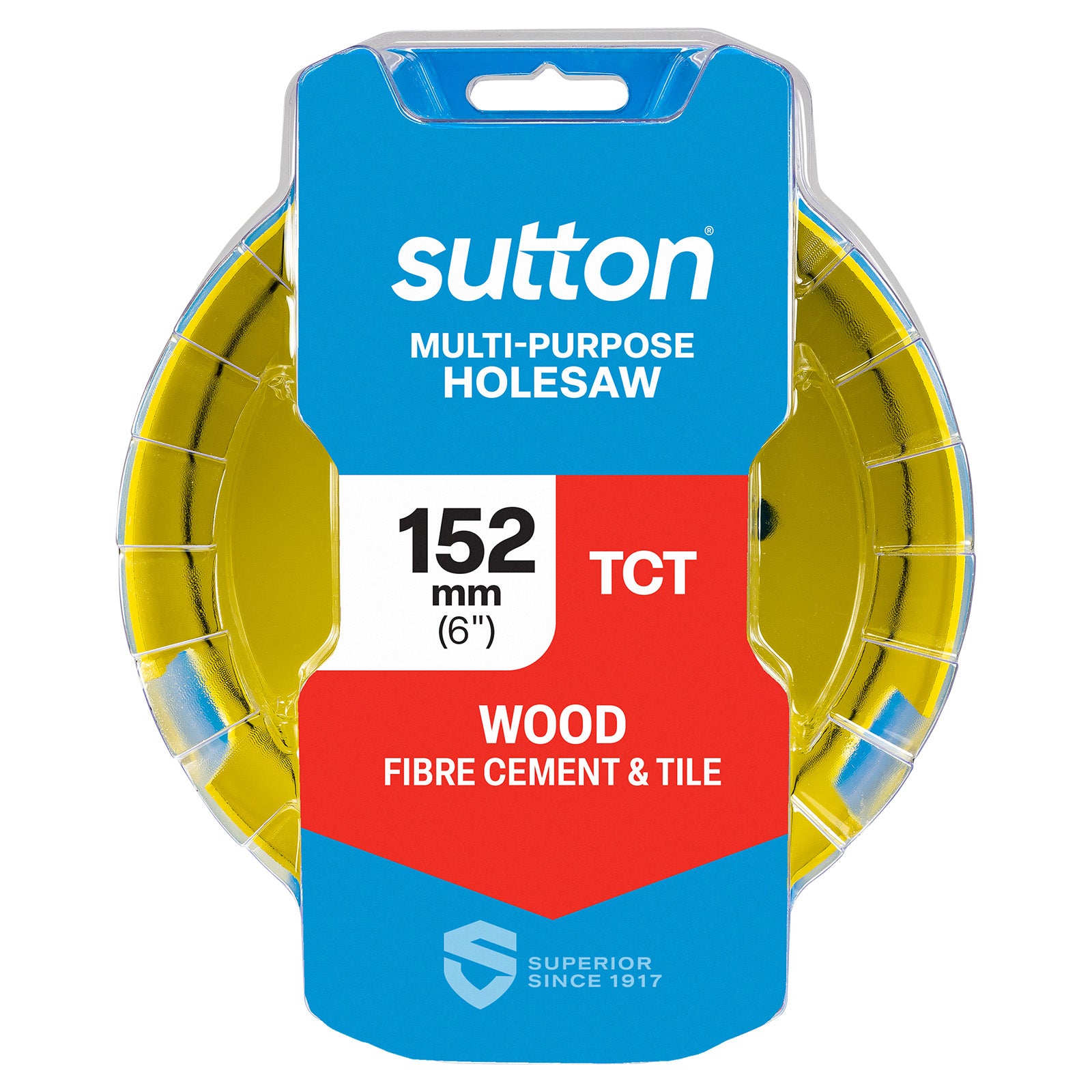 Sutton Tools Holesaw Tct Multi-Purp Hangpack 152Mm H1271520
