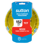 Sutton Tools Holesaw Tct Multi-Purp Hangpack 152Mm H1271520