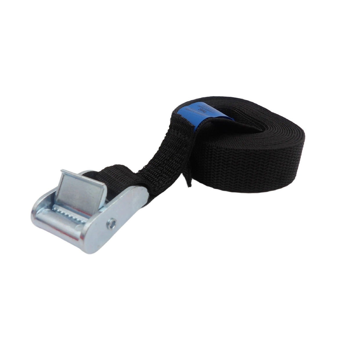 CAM STRAP TIE DOWN 3.5M X 25MM LOAD RATING 400KG BLACK