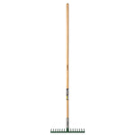 Cyclone 16T Timber Handle Landscaper Rake 20102103