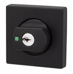 Lockwood Paradigm Deadbolt Square Rose Matt Black Universal Pack 005/B2MBKDP