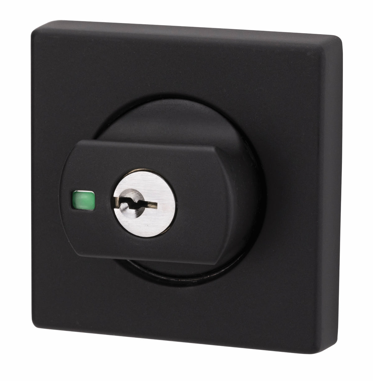 Lockwood Paradigm Deadbolt Square Rose Matt Black Universal Pack 005/B2MBKDP