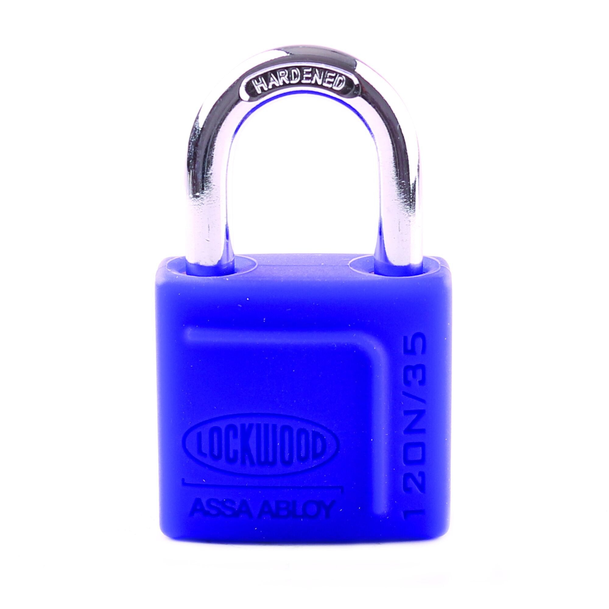 Lockwood 120N Series Padlock 35mm With 23mm Shackle With Silicon Jacket DP 120N/35/123/DP