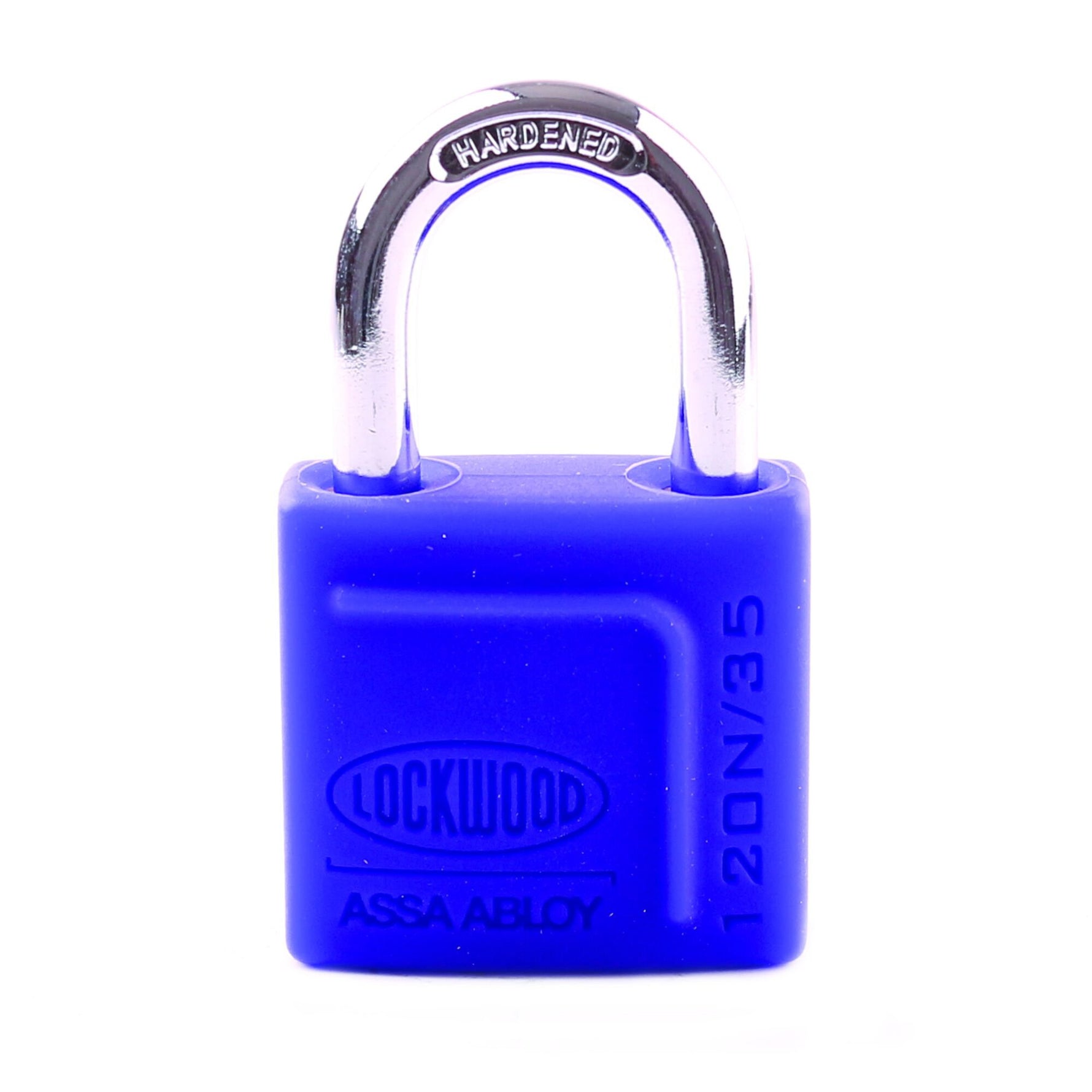 Lockwood 120N Series Padlock 35mm With 23mm Shackle With Silicon Jacket DP 120N/35/123/DP