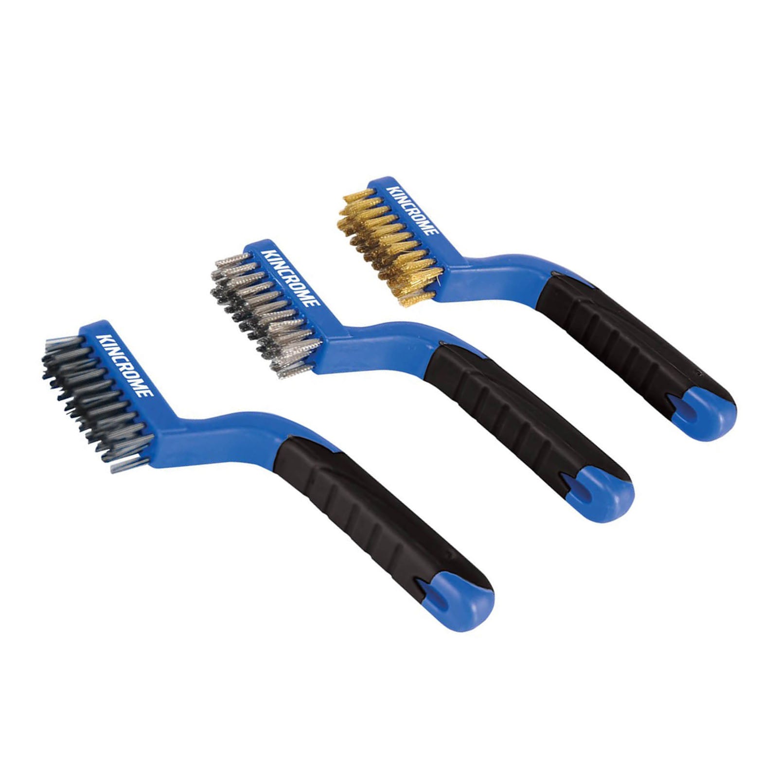 Kincrome Wire Brush Set Medium 3Pce K6360