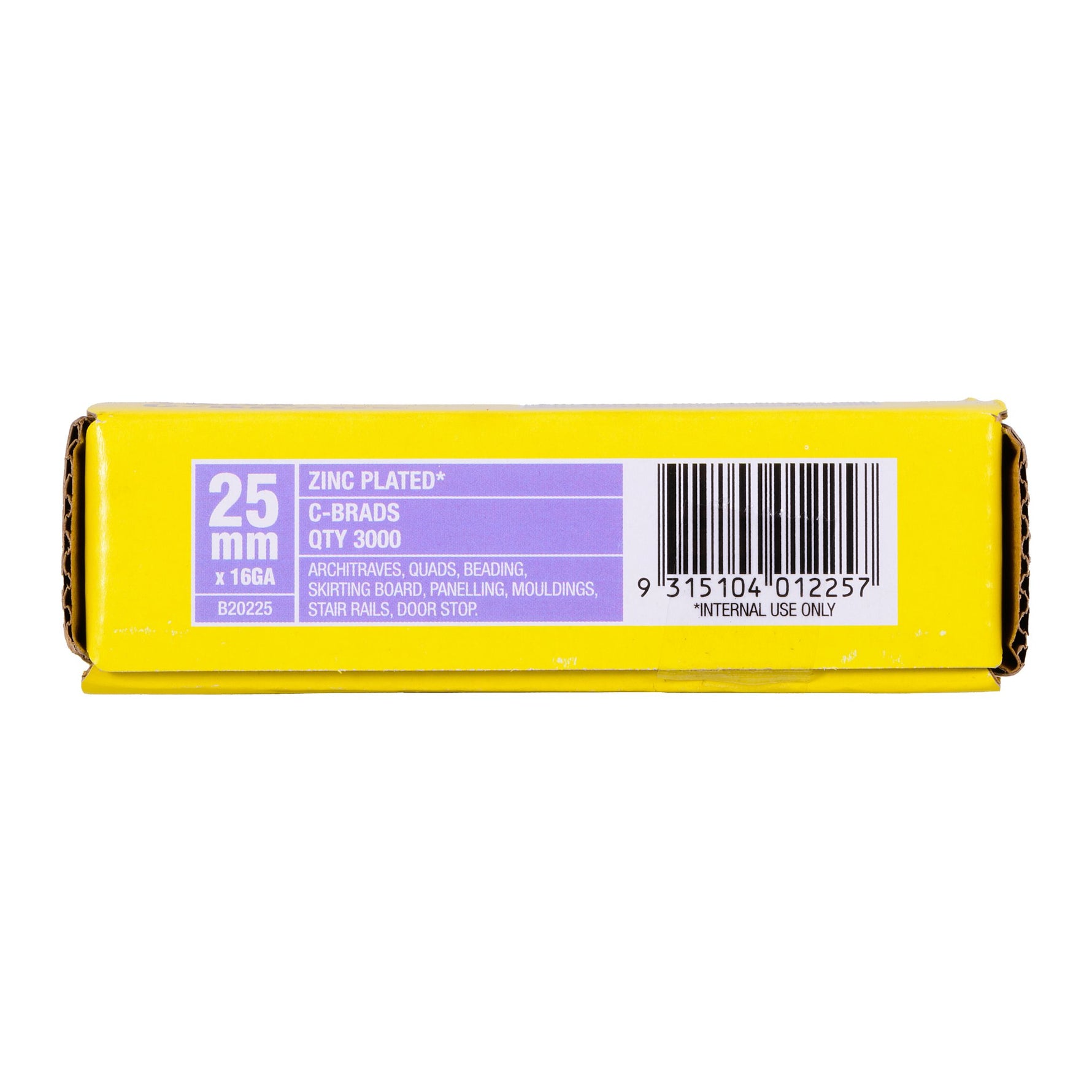 Paslode C25 Brads Pkt 3000