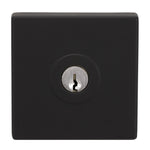Lockwood Paradigm Deadbolt Square Rose Matt Black Universal Pack 005/B2MBKDP