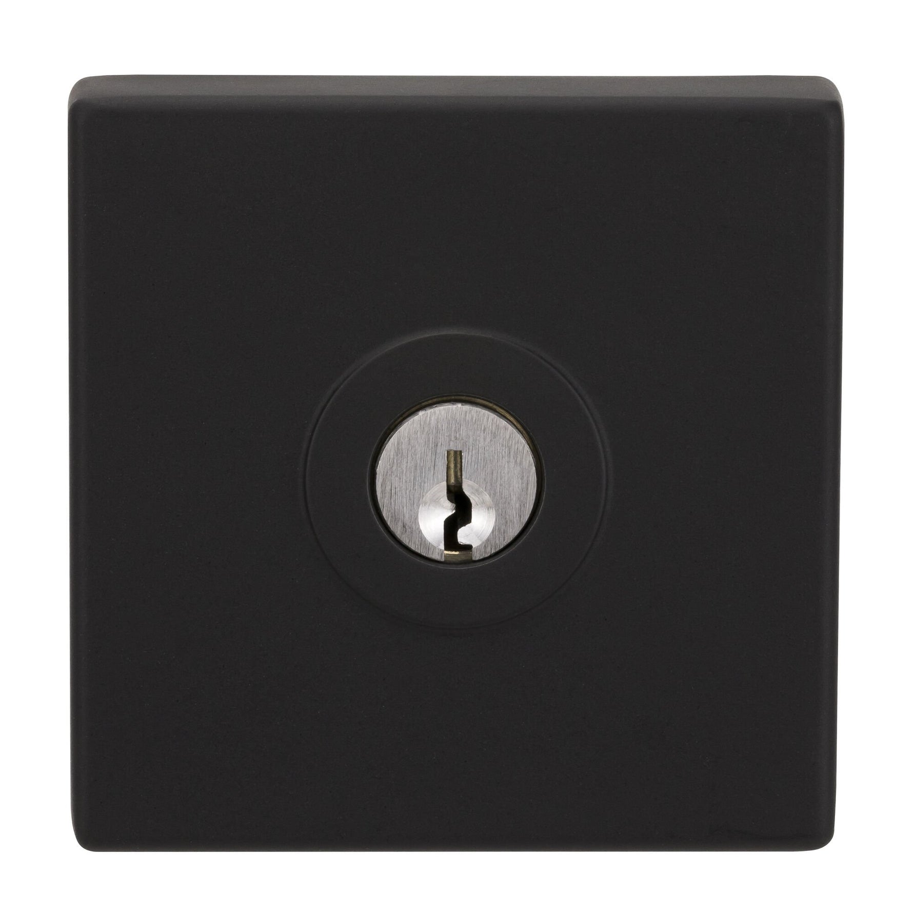 Lockwood Paradigm Deadbolt Square Rose Matt Black Universal Pack 005/B2MBKDP