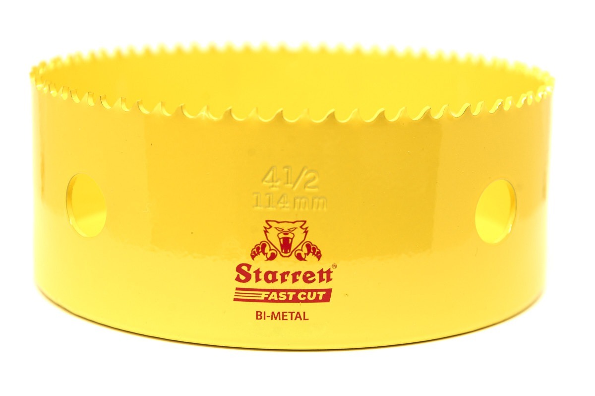Starrett Constant Pitch Bi-Metal Hole Saw 114mm FCH0412