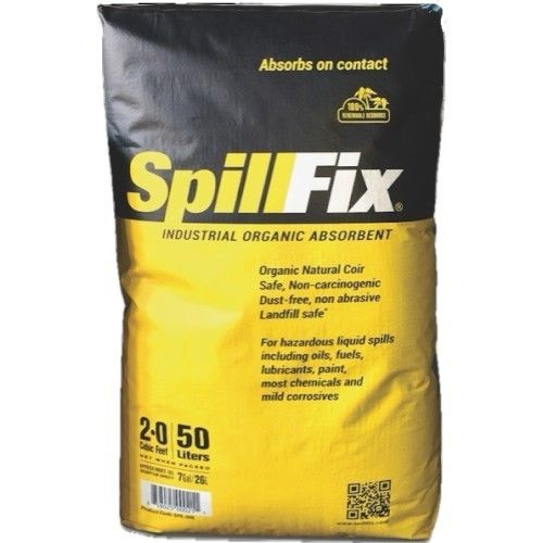 Spillfix Universal Organic Coir Absorbent - 50 Ltr FX50L