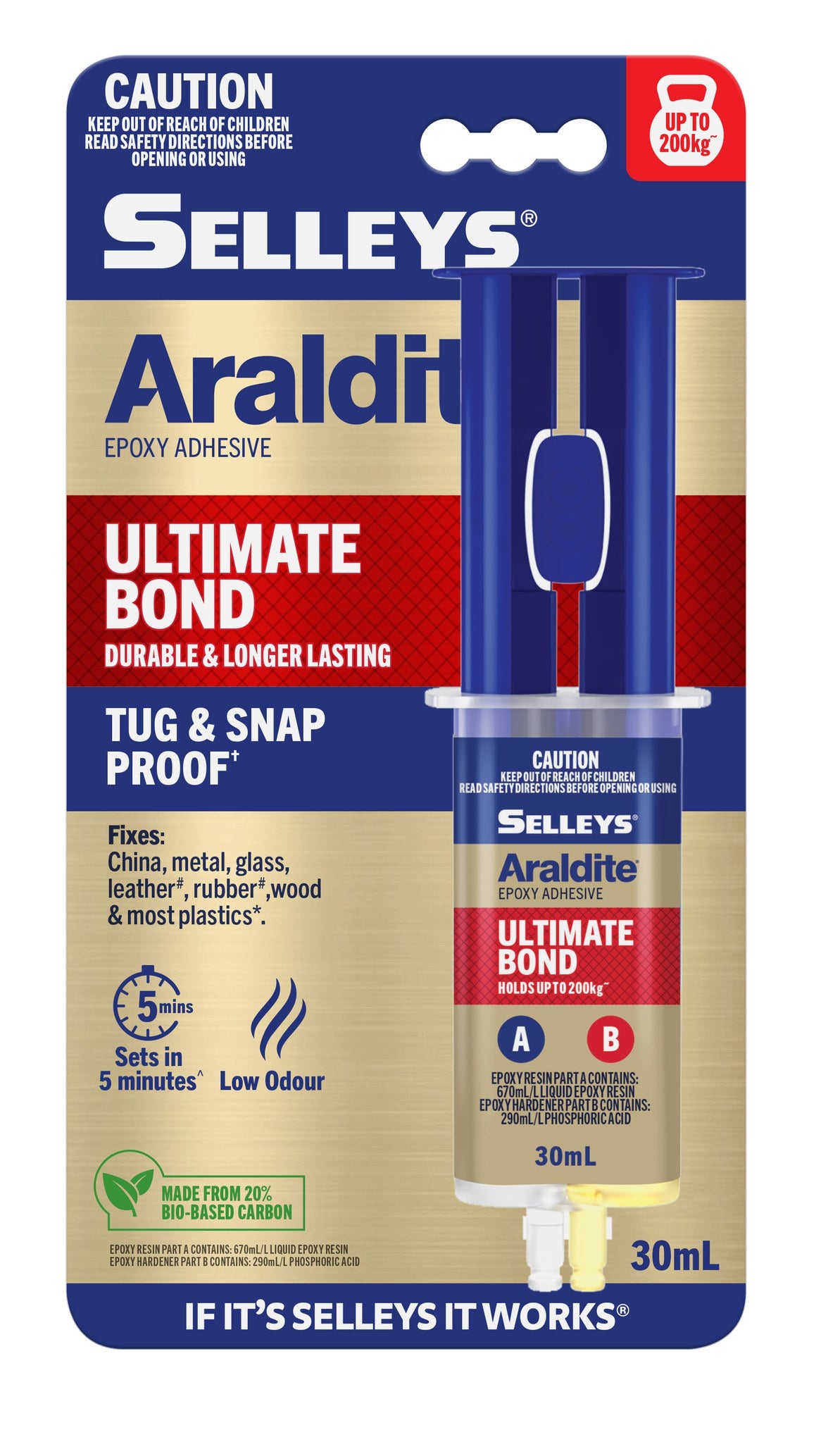 Selleys Araldite Ultimate Bond 30ml 104058