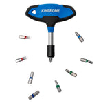 Kincrome 10P Ratchet T-Handle & Bit Set K5692