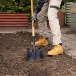 Gardenmaster Square Mouth Shovel Timber Long Handle