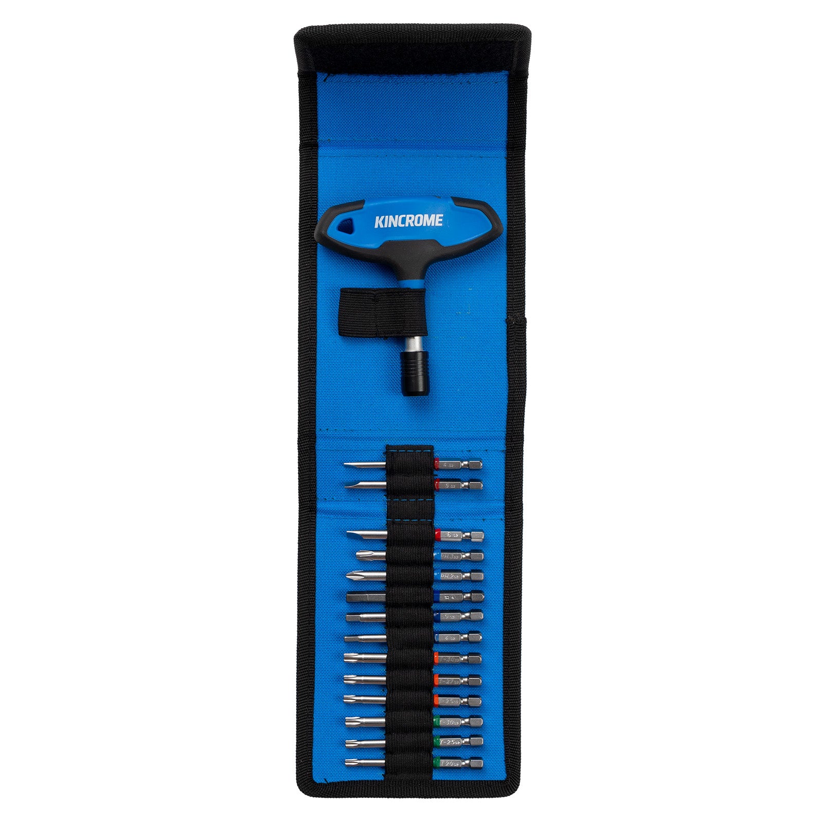 Kincrome 15P Ratchet T-Handle & Bit Set K5691