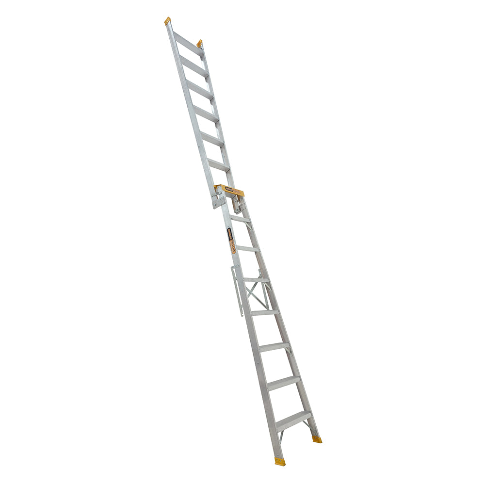 Gorilla DM008-PRO Pro-Lite 8 Step Dual Purpose Aluminium Ladder (2.35 - 4.5M) 150kg Industrial