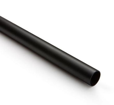 Romak Round Tube Matt Black 19X3600X0.7MM BR19360
