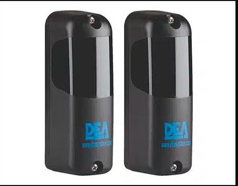 DEA Line-X/LB Adjustable Wireless Safety Photocell Battery Powered Infrared Beam 10-15m Range 12-24V Receiver 662051