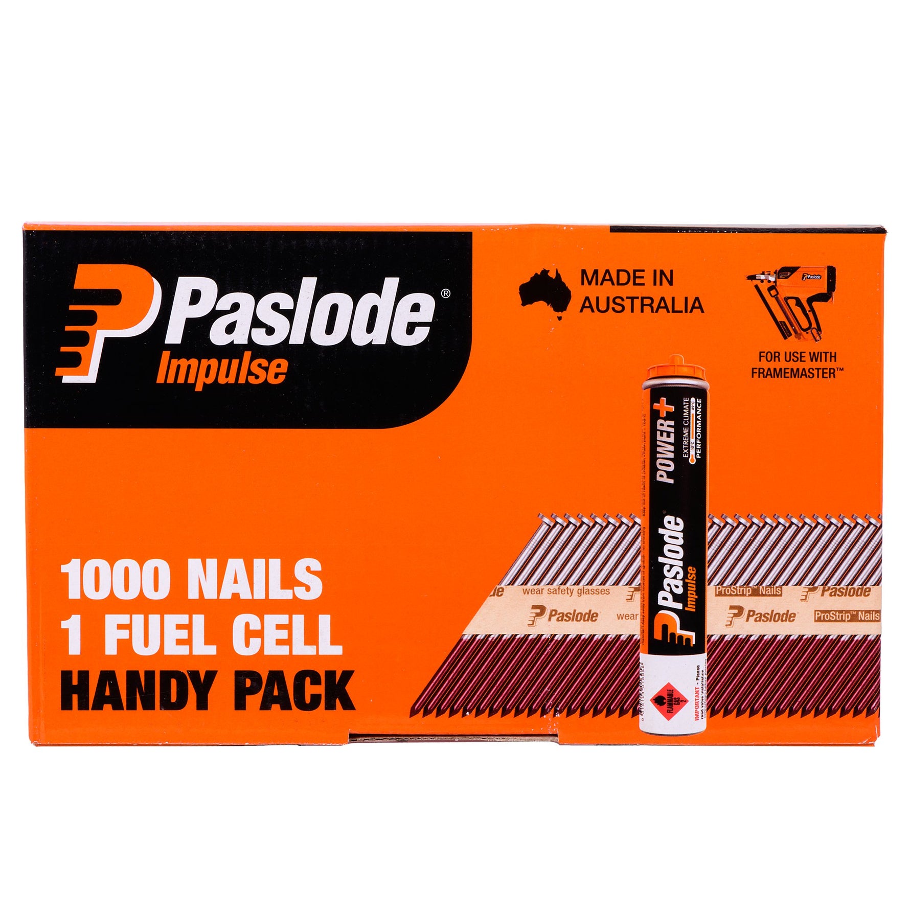 Paslode 50 x 2.87mm Hdg Impulse D Head Nail - 1000 Pack B20552