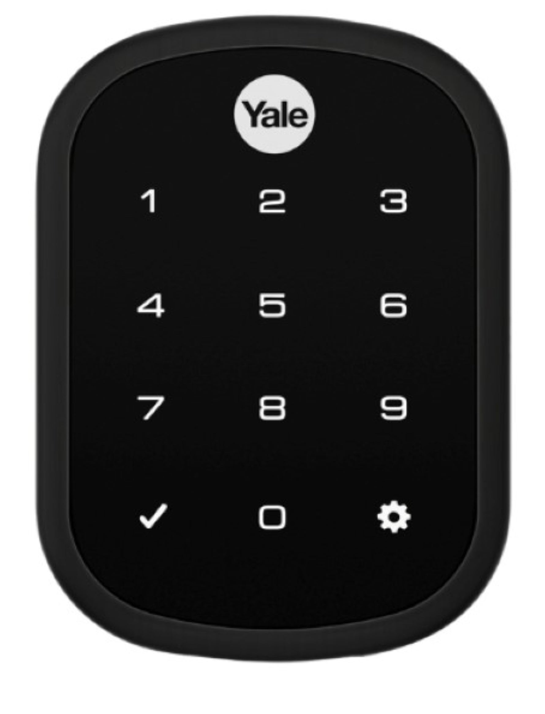 Yale Assure SL Digital Deadbolt Smart-Ready Matt Black YRD256HKMBK