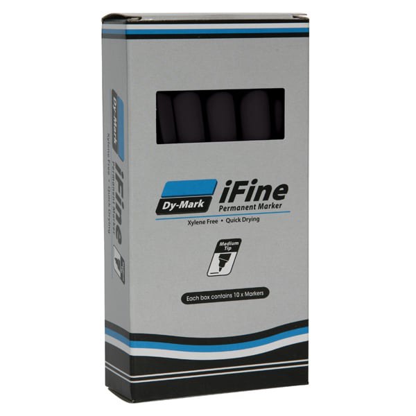 Dy-Mark iFine Ink Marker Black 12151001