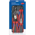 KNIPEX Mixed Plier Foam Tray Set 4pc 002001V08