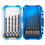 Sutton Tools Drill Hex Shank Hss-Tialn Supabit Plus Set 2-10Mm 21Pc D221S21A