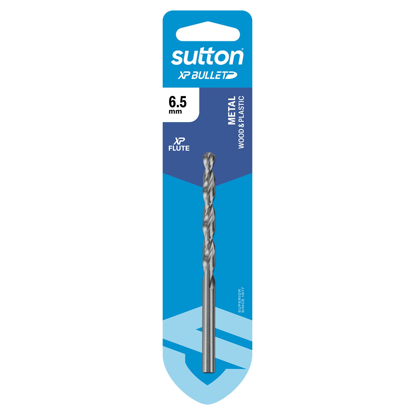 Sutton Tools Drill Jobber Hss Xp Bullet Carded 6.5Mm D220H0650