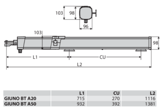 BFT Giuno Ultra BT A20